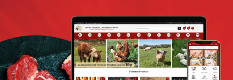 Sell meat online with mobile app in just 7 days!